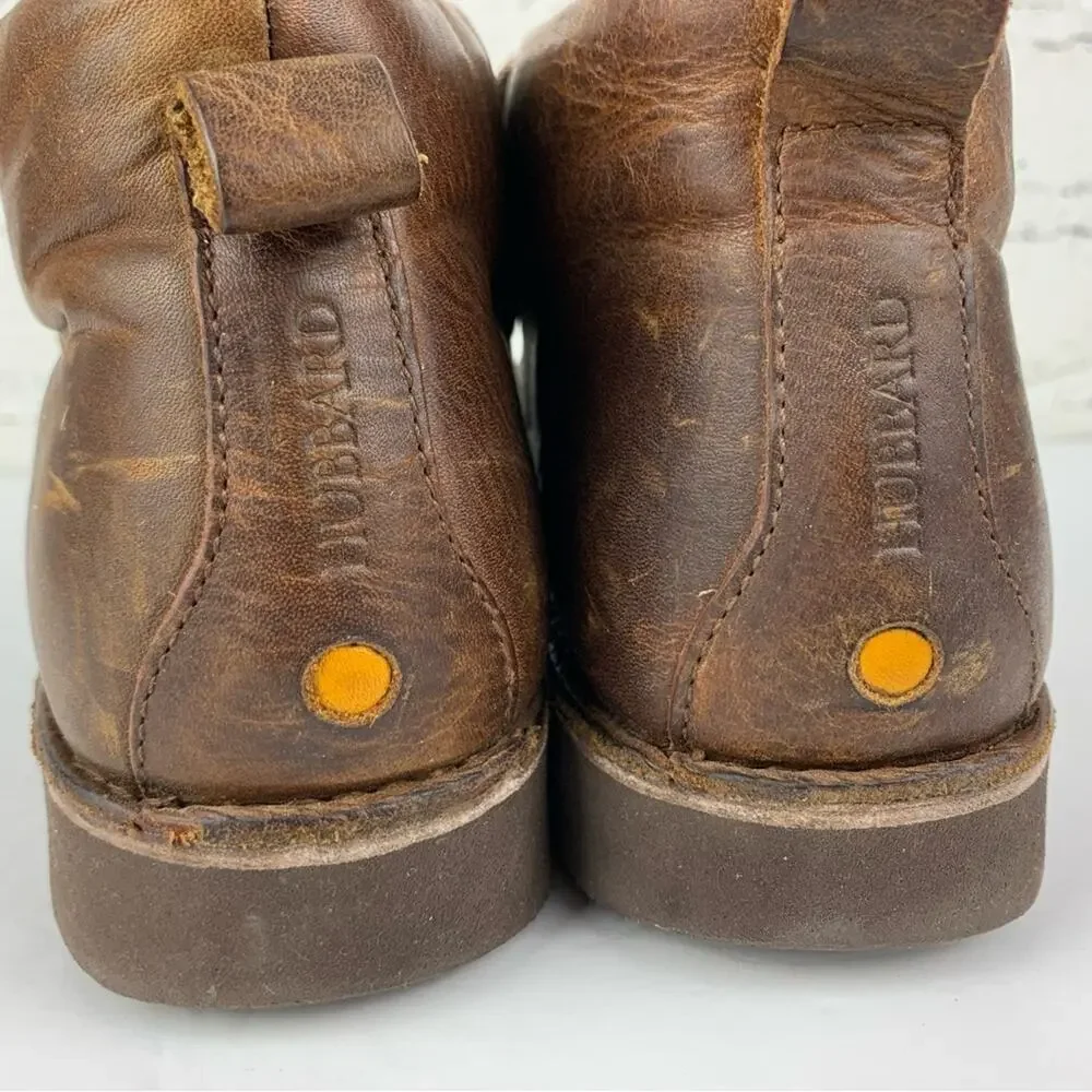 Samuel Hubbard Chukka Boot-Up Saddle Tan Leather Laced Boots 10M